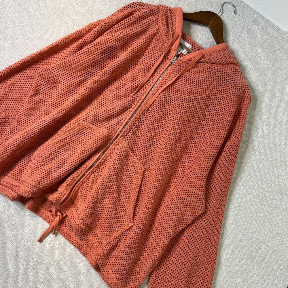 BDG Urban Outfitters Boardwalk Mesh Coastal Full Zip Hoodie Sweatshirt Unisex XL - Picture 5 of 9